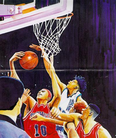 Otaku Gallery  / Art Books / Slam Dunk - Illustration Book / 097.jpg